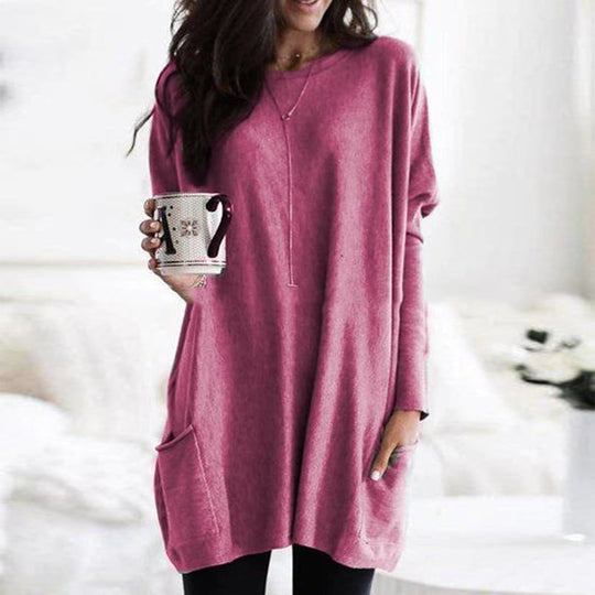 DORIS™ – Comfortable Long Sweater with Pockets for Women