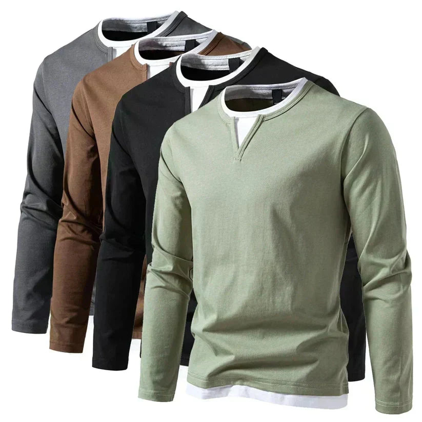 RONALD™ – Minimalist V-Neck Shirt for Men