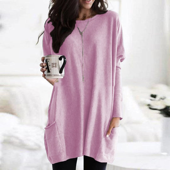 DORIS™ – Comfortable Long Sweater with Pockets for Women