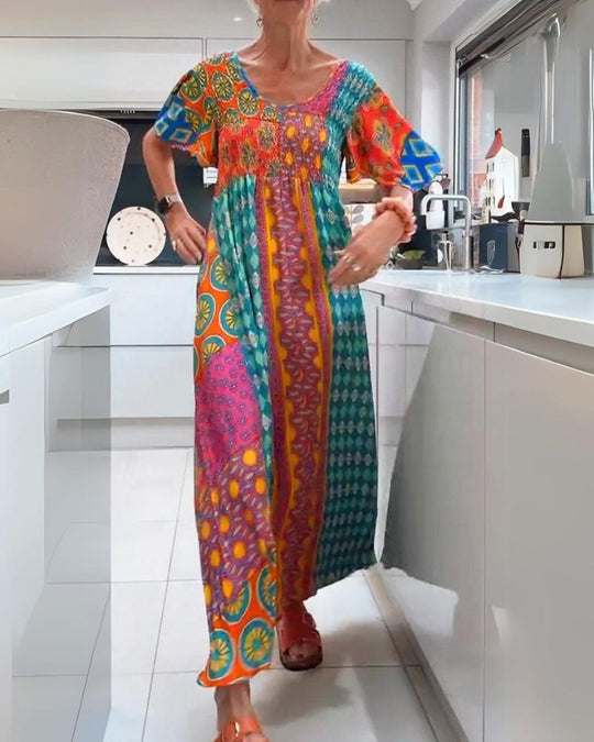 KIMI™ - Free Spirit Flowy Maxi Dress