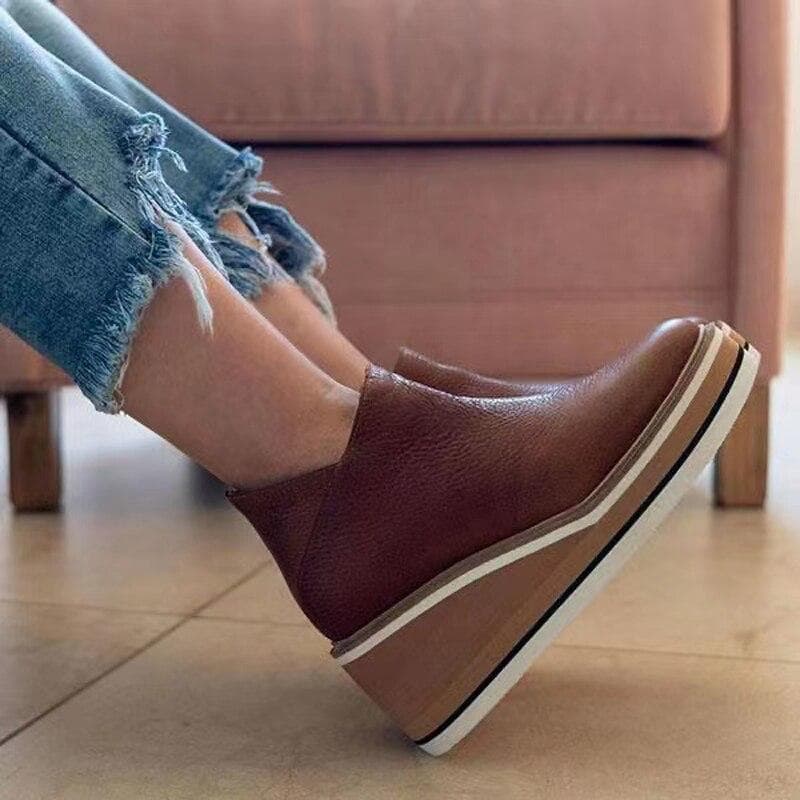 MARJORIE™ – Stylish Ankle Boots with a Lengthening Look