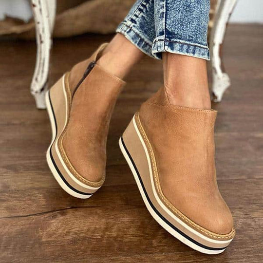 MARJORIE™ – Stylish Ankle Boots with a Lengthening Look