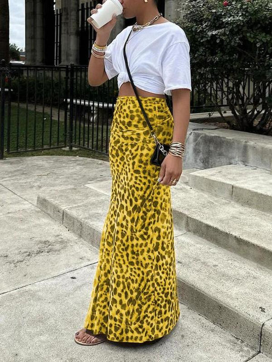 SUMAN™ – Chic High Waist Bodycon Skirt