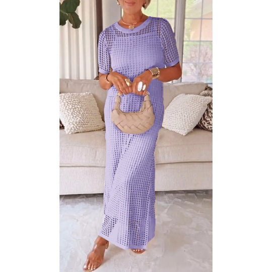 Eleanor™ | Cut-Out Long Maxi Dress Set
